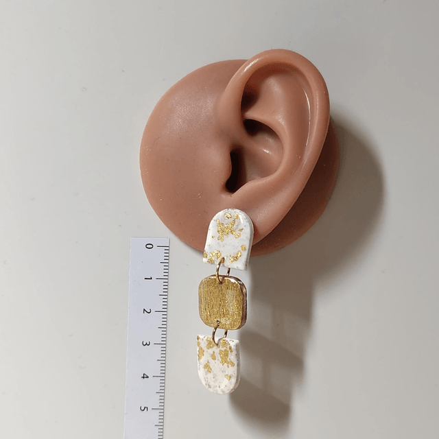 Traumspuren: Ohrstecker mit Anhänger #0187